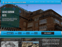 Tablet Screenshot of grandharbourhotel.com